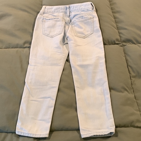 Little Girls Gap Disney Colab light wash jeans. Lightweight and great for spring - Picture 5 of 7
